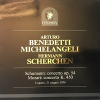 Concordia : Michelangeli - Mozart, Schumann