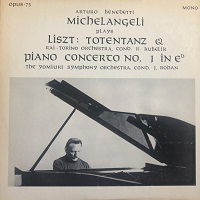 Opus : Michelangeli - Liszt Concerto No. 1, Totentanz