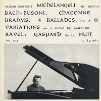 Discocorp : Michelangeli - Brahms, Ravel