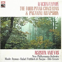EMI : Anievas - Rachmaninov Concertos, Rhapsody on a Theme of Paganini