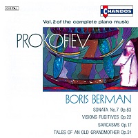 Chandos Prokofiev Piano Music : Berman - Volume 02