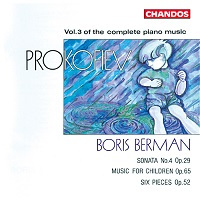 Chandos Prokofiev Piano Music : Berman - Volume 03