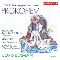Chandos Prokofiev Piano Music : Berman - Volume 09