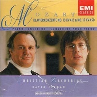 EMI Classics : Zacharias - Mozart Concertos 13 & 15