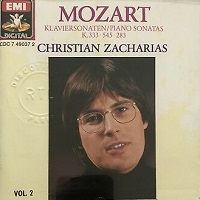 EMI : Zacharias - Mozart Sonatas Volume 02