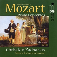 Musikproduktion Dabringhaus Und Grimm Gold : Zacharias - Mozart Concertos Volume 01