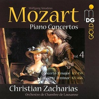 Musikproduktion Dabringhaus Und Grimm Gold : Zacharias - Mozart Concertos Volume 04