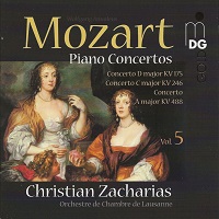 Musikproduktion Dabringhaus Und Grimm Gold : Zacharias - Mozart Concertos Volume 05