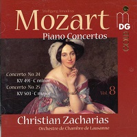 Musikproduktion Dabringhaus Und Grimm Gold : Zacharias - Mozart Concertos Volume 08