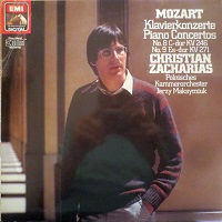 EMI : Zacharius - Mozart Concertos 8 & 9