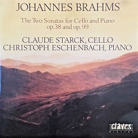 Claves : Eschenbach - Brahms Cello Sonatas