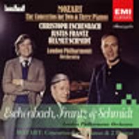 EMI Japan : Eschenbach - Mozart Concertos for Two and Three Pianos
