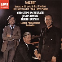 EMI Japan : Eschenbach - Mozart Concertos for Two and Three Pianos
