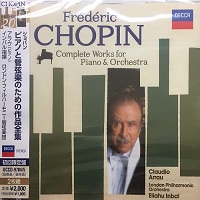 Universal Japan Chopin 2020 : Arrau - Chopin Piano and Orchestra, Impromptus