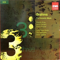 EMI Classics 3 CDs : Arrau - Brahms Concertos