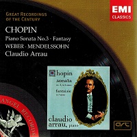 EMI Great Recordings of the Century : Arrau - Chopin, Mendelssohn, Weber