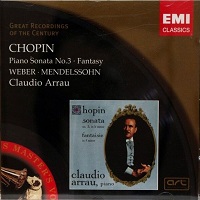 EMI Great Recordings of the Century : Arrau - Chopin, Mendelssohn, Weber