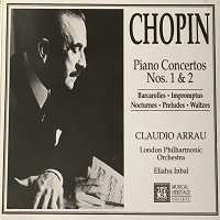 Musical Heritage Society : Arrau - Chopin Works