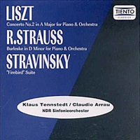 Tiento Classics : Arrau - Liszt, Strauss