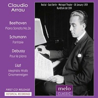Melo Classic : Arrau - Berlin Recital