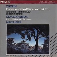 Philips Silver Line Classics : Arrau - Chopin Concerto No. 1