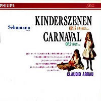 Philips Japan Gloria : Arrau - Schumann Carnaval, Kinderszenen
