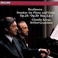 Philips Classics : Arrau - Beethoven Violin Sonatas 5, 7 & 8