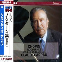 Philips Japan Best 100 : Arrau - Chopin Nocturnes