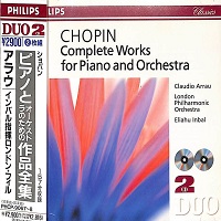 Philips Japan Duo : Arrau - Chopin Concertos