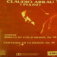 EMI : Arrau - Chopin Sonata No. 3, Fantasie