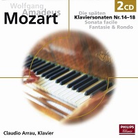Philips Eloquence : Arrau - Mozart Sonatas 14 - 18, Rondo, Fantasie
