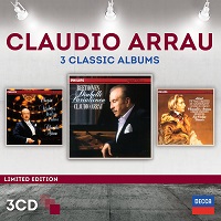 Universal Classics Three Classic Albums : Arrau - Beethoven, Chopin, Liszt