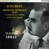 Columbia : Arrau - Schubert Moment Musicaux