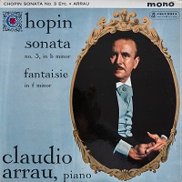 Columbia : Arrau - Chopin Sonata No. 3, Fantasie