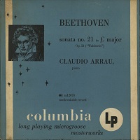 Columbia : Arrau - Beethoven Sonata No. 21