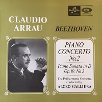 Columbia : Arrau - Beethoven Concerto No. 2, Sonata No. 7
