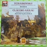 La Voz De Su Amo : Arrau - Tchaikovsky, Weber