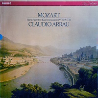 Philips : Arrau - Mozart Sonatas 8 & 10
