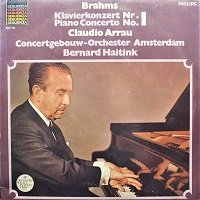 Philips Sequenza : Arrau - Brahms Concerto No. 1
