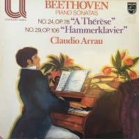 Philips Universo : Arrau - Beethoven Sonatas 24 & 29