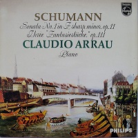 Philips : Arrau - Schumann Sonata No. 1