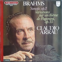 Philips : Arrau - Sonata No. 2, Paganini Variations