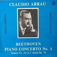 World Record Club : Arrau - Beeethoven Concerto No. 1, Sonata No. 24
