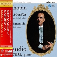 Warner Japan : Arrau - Chopin, Weber