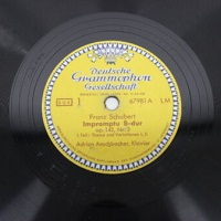 Deutsche Grammophon : Aeschbacher - Schubert Impromptu No. 3