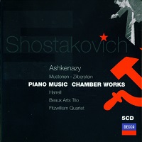 Decca : Zilberstein, Ashkenazy - Shostakovich Works