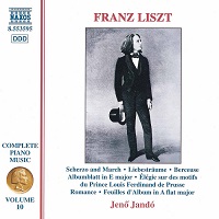 Naxos Complete Piano Music Liszt : Volume 10