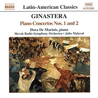 Naxos Latin American Classics : De Marinis - Ginastera - Concertos 1 & 2
