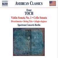 Naxos American Classics : Nemtsov, Aspekshieva - Toch Violin Sonata No. 1, Cello Sonata