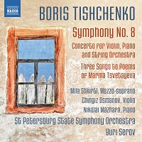 Naxos : Mazhara - Tishchenko Concerto for violin, piano & string orchestra